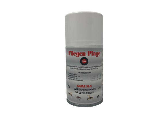 Fliegenspray-Air Control- Fliegen Plage Stop6x Air Control S- Fliegen Plage Stop Natürliches Pyrethrum, ein auf pflanzlicher Basis hergestelltes Insektizid.